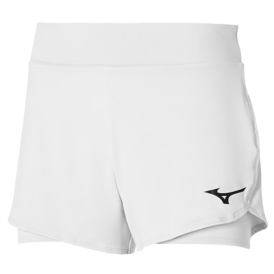 Pantalones Cortos Mizuno Flex Mujer Blancos - Chile M283ZCYGVX